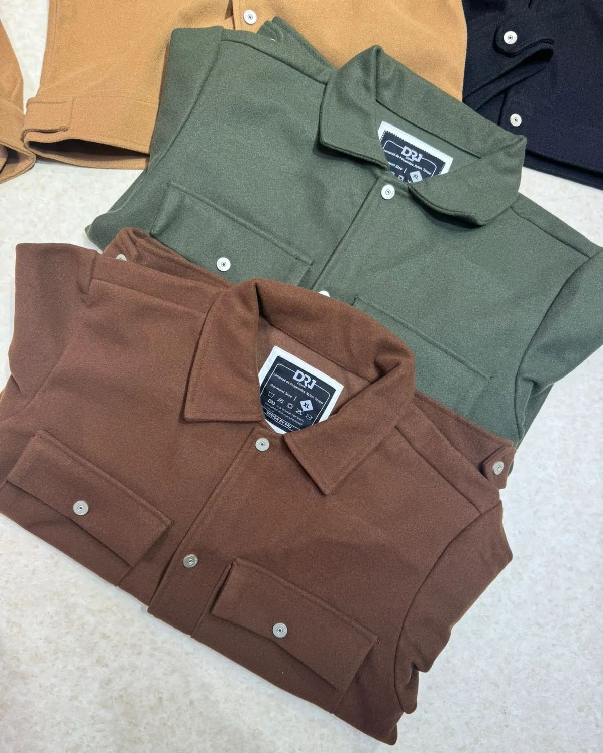  KHAKI DOUBLE POCKET SHIRT